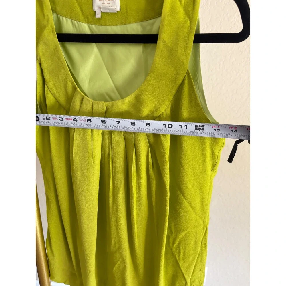 Kate Spade New York Top Chartreuse Lime S Designer Dopamine Dressing Resort
